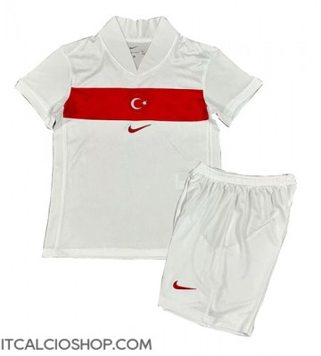 Turkey Prima Maglia Bambino Europei 2024 Manica Corta (+ Pantaloni corti)